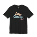 Stay Classy Graphic Tee — Retro Pastel 'Stay Classy' Vintage Style T-Shirt