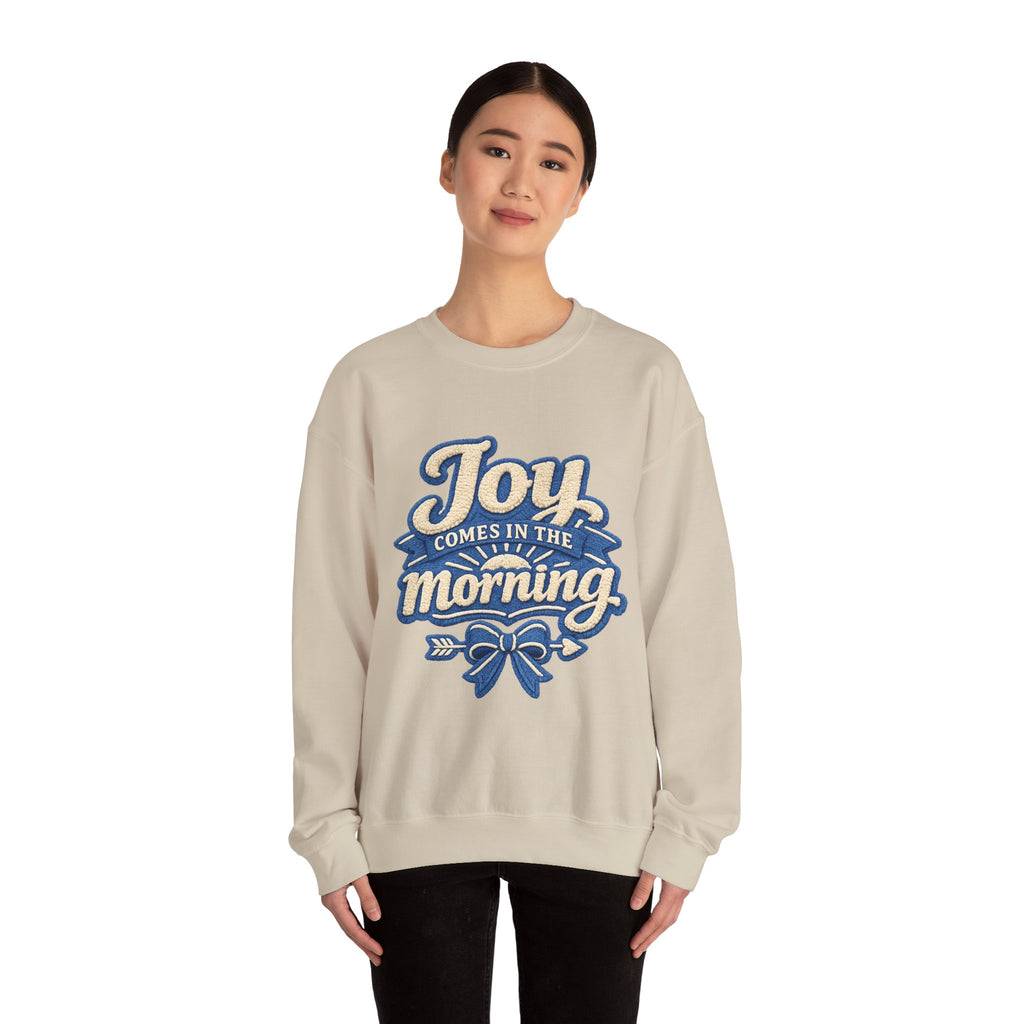 Joy Comes in the Morning Crewneck Sweatshirt