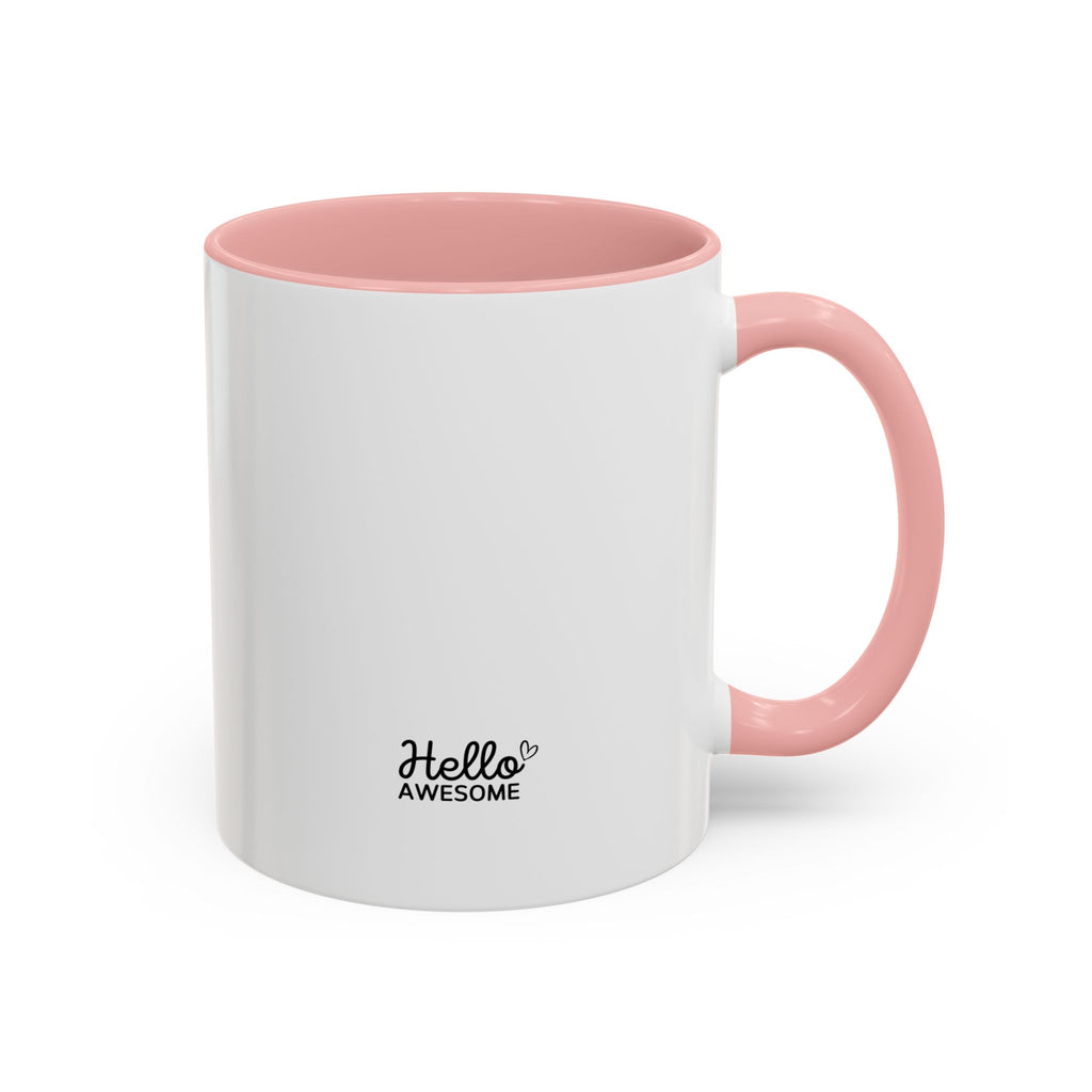 Good Day Pink Accent Coffee Mug (11/15oz)