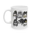 Girls in Glasses Collage Coffee Mug (11oz/15oz)